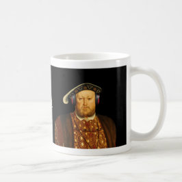 Henry VIII Rex dela upp i faktorer muggen Kaffemugg