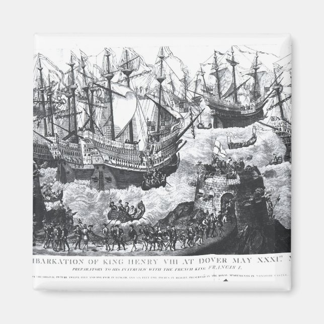 Henry VIII:s sändebud i Dover Magnet (Framsidan)