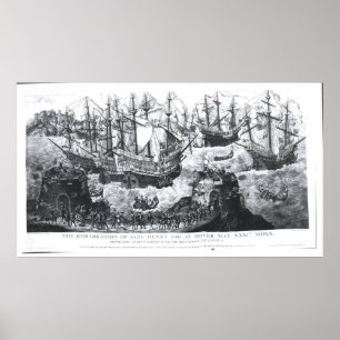 Henry VIII:s sändebud i Dover Poster