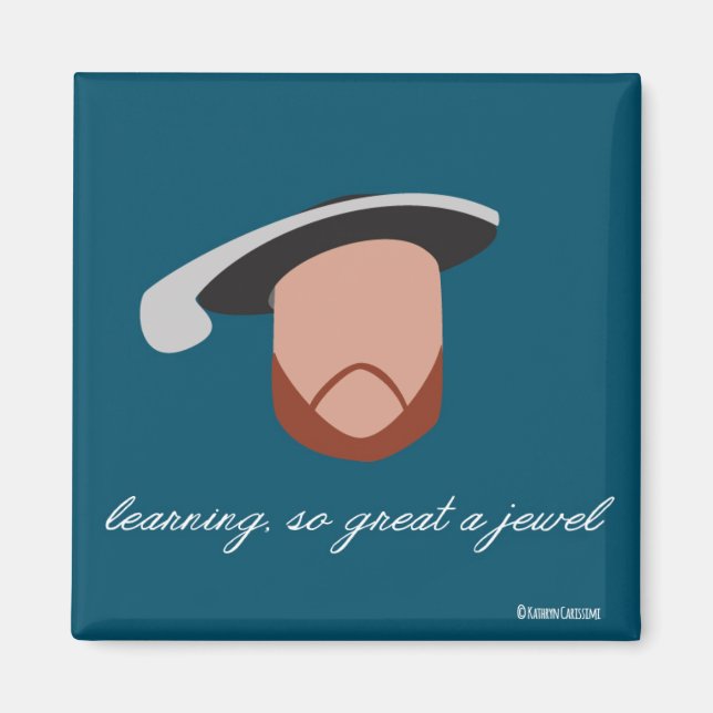 Henry VIII "So Underbar a Jewel" Magnet (Framsidan)