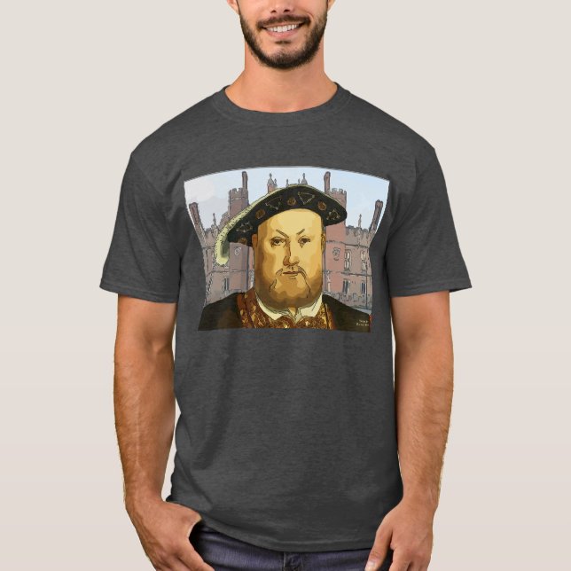 Henry VIII T-tröja T-shirt (Framsida)