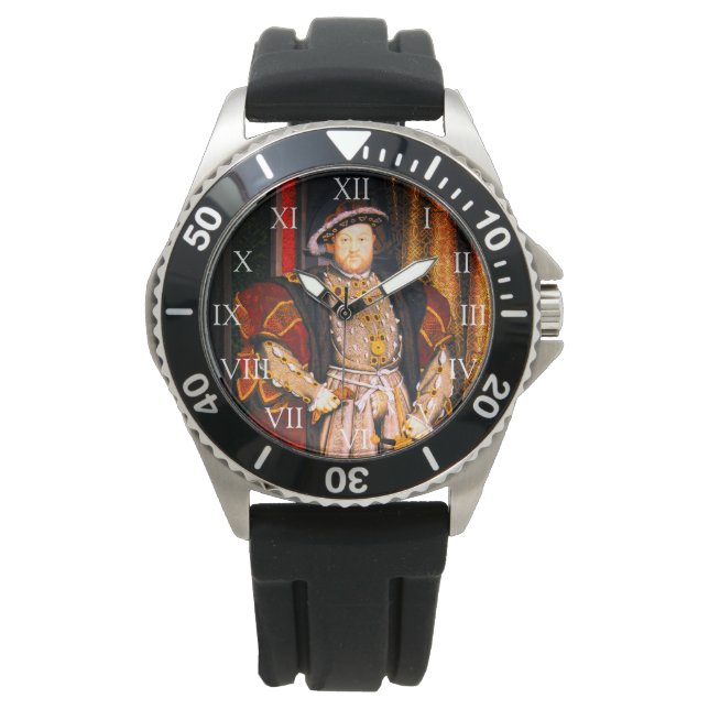 Henry VIII Tudors History Kung England sex Wives Armbandsur (Framsida)