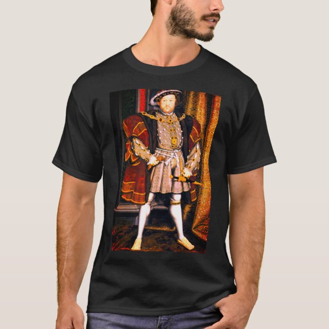 Henry VIII Tudors History Kung England sex Wives T T Shirt (Framsida)