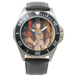 Henry VIII Tudors History Kung England sex Wives W Armbandsur