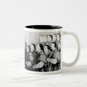 Henry VIII Två-Tonad Mugg