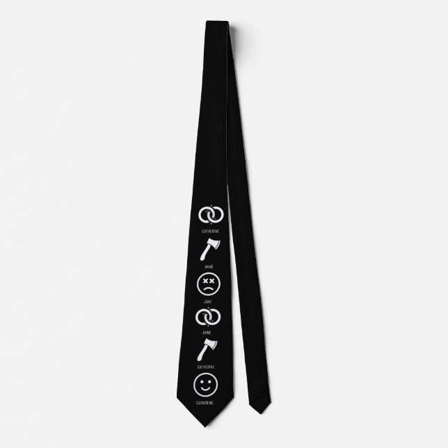 Henry VIII Wives Tie Slips (Framsida)