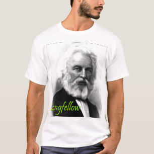 Henry Wadsworth Longfellow etsning T-shirt
