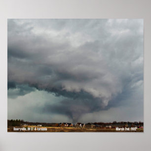 Henryville I tornadoaffisch Poster