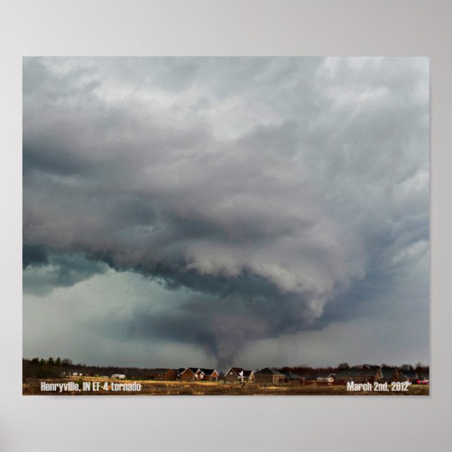Henryville, IN Tornado Poster (Framsidan)