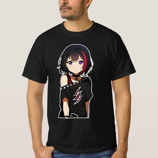 Hentai Havenchan Hentaihaven Anime T Shirt (Framsida)
