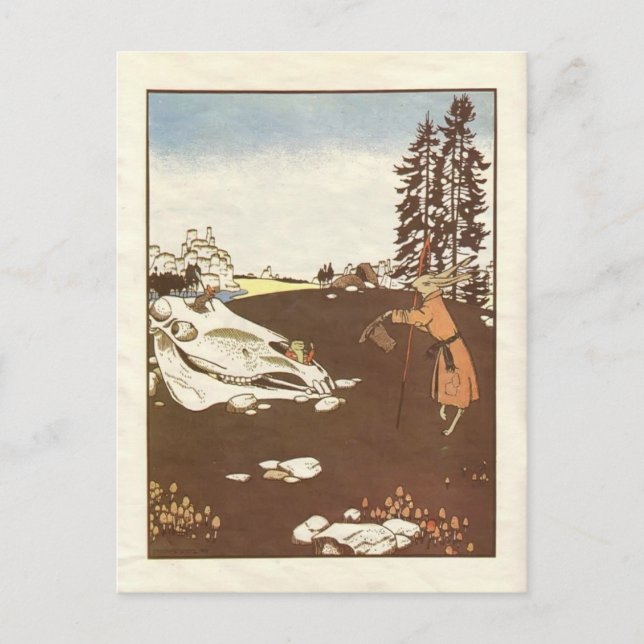 Heorhiy Narbut- "Fairy Tales: Teremok. Mizgir' Vykort (Framsida)