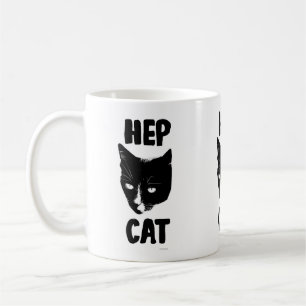 Hep Katt Kul Smoking Katt Foto Slogan Kul Kaffemugg