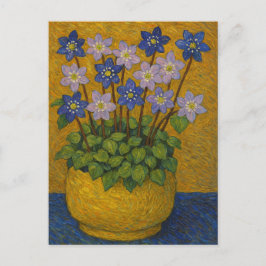 Hepatica-vykort Vykort