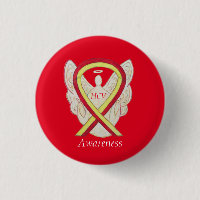 Hepatit C (HCV) Medvetenhet Angel Ribbon Stift