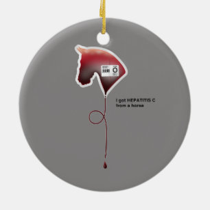 Hepatit C Julgransprydnad Keramik