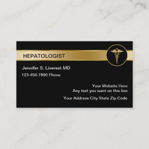 Hepatologistvisitkortar Visitkort