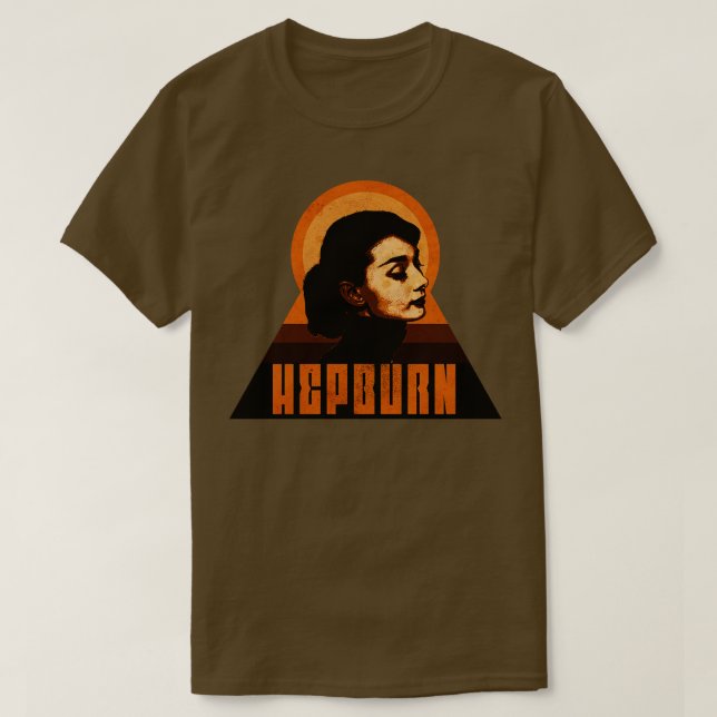 Hepburn Classic Films T Shirt (Design framsida)