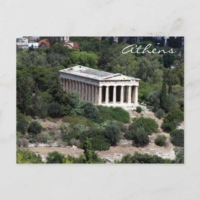 hephaestus grönt vykort (Framsida)