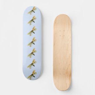 Hepialus humuli women - Ghost Moth eller Ghost Swi Mini Skateboard Bräda 18,5 Cm