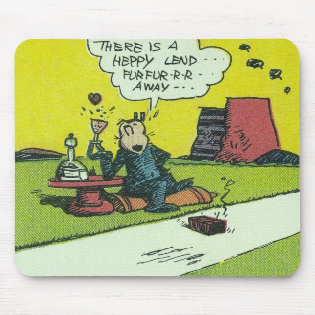 "Heppy Lend" Mousepad Musmatta (Framsidan)