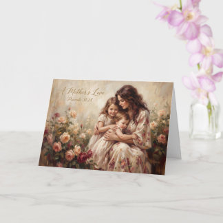 Her Children Call Her Blessed Mother's Day Card Kort