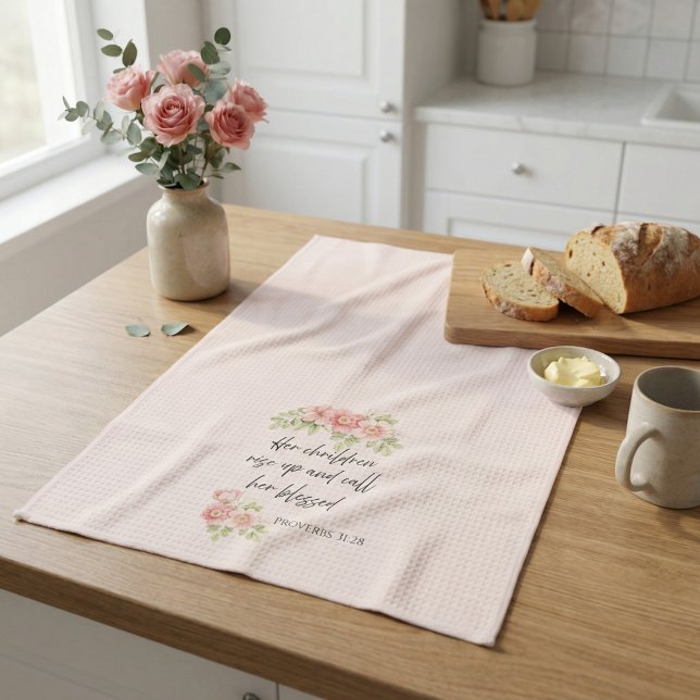 Her children rise up and call her blessed  kökshandduk (Skapare uppladdad)