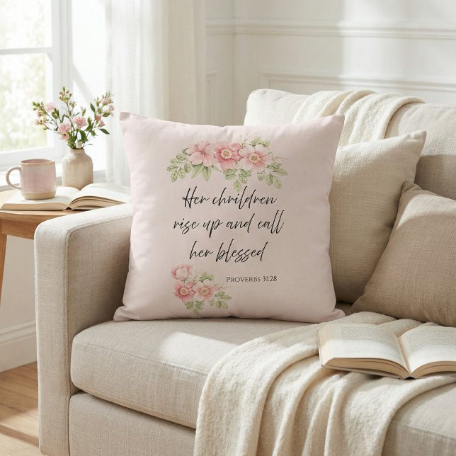 Her children rise up and call her blessed  kudde (Skapare uppladdad)