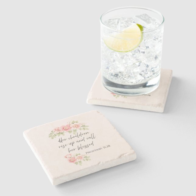 Her children rise up and call her blessed  stenunderlägg (Sidan)