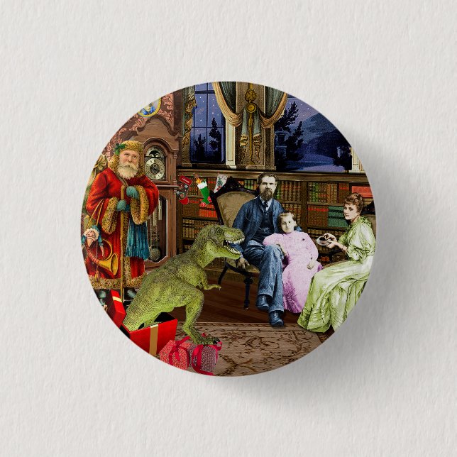 Her First T-Rex Knapp (Framsida)