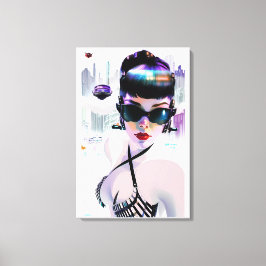 Her Future Peaks Canvastryck