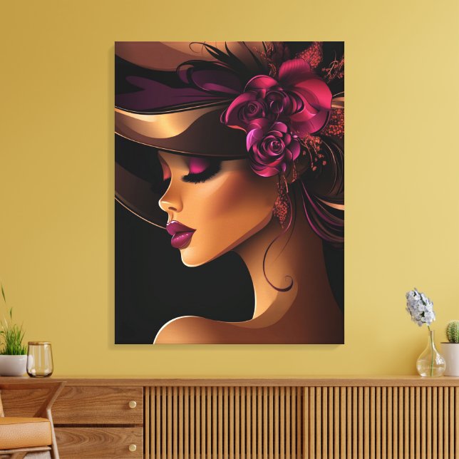 HER KRONA #11 CANVASTRYCK (Insitu (Vardagsrum))