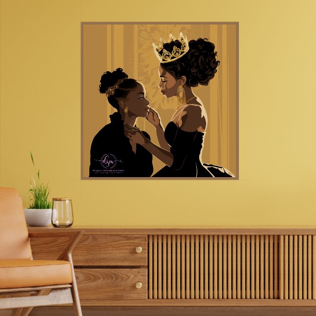 HER KRONA #2 POSTER (Vardagsrum 2)