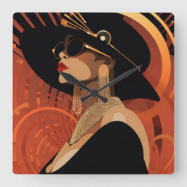 HER KRONA #3 FYRKANTIG KLOCKA