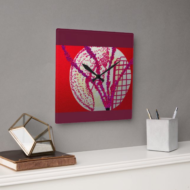 Her Ladyship's City Fyrkantig Klocka (Kontor)