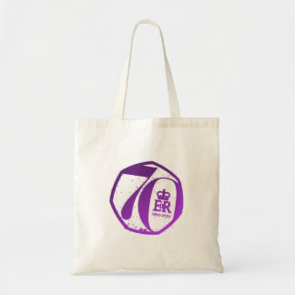 Her Majesty Platinum Jubilee Tote Bag Tygkasse