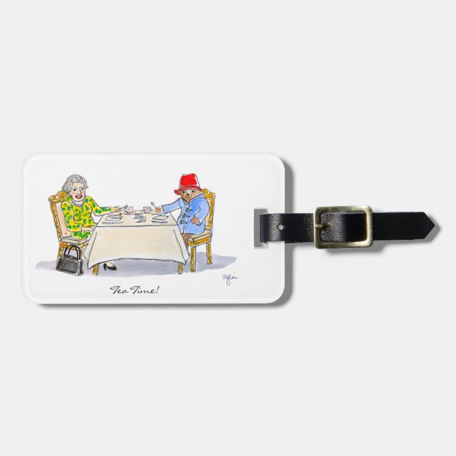 Her Majesty, Queen Elizabeth II Bagagebricka (Horisontell Framsida)