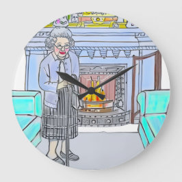 Her Majesty, Queen Elizabeth II Stor Klocka