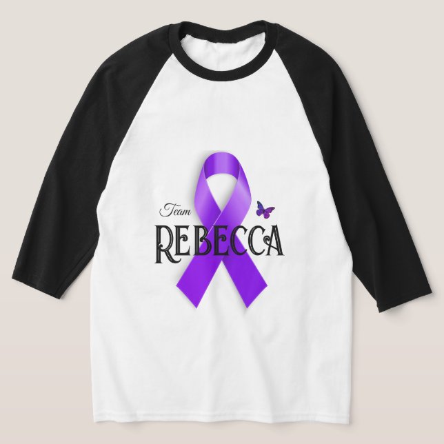 HER NAMN personalize Show Lupus Support T-Shirt (Laydown)
