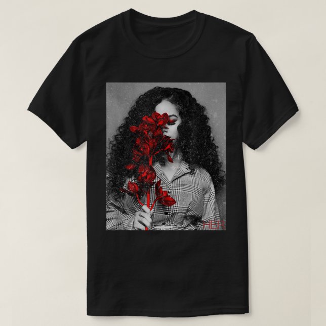 HER Officiell Flower T Shirt (Design framsida)