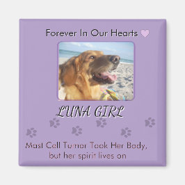 Her Spirit Stays Close to Home Magnet