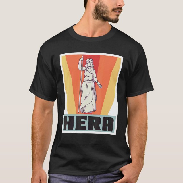Hera Greece God Greek Mythology Ancient Greece T Shirt (Framsida)