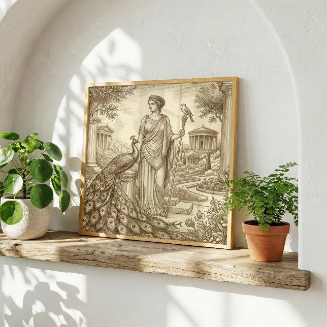 Hera Grekisk mytologi Poster (Skapare uppladdad)