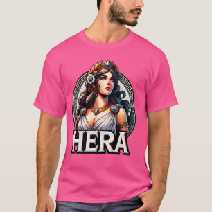 Hera Grekiska guddess Mythology Ancient Greece T Shirt