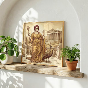 Hera i grekisk mytologi poster