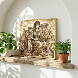 Hera i grekisk mytologi poster
