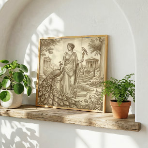 Hera i grekisk mytologi poster