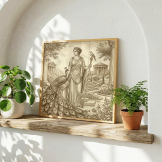 Hera i grekisk mytologi poster