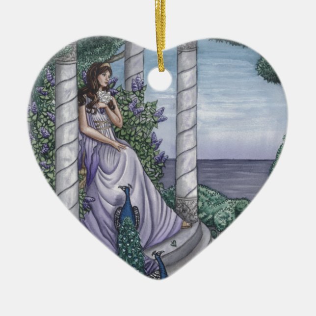 Hera Julgransprydnad Keramik (Framsidan)