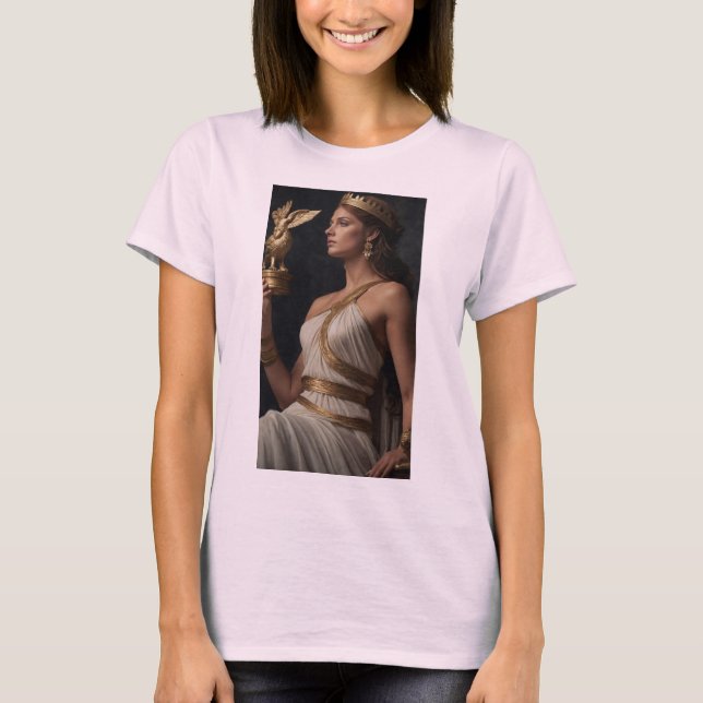Hera the Queen - Familjens gudinna T Shirt (Framsida)