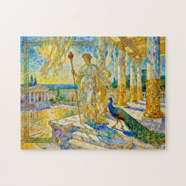 Hera with Peacock and Pomegranate Scepter in Templ Pussel